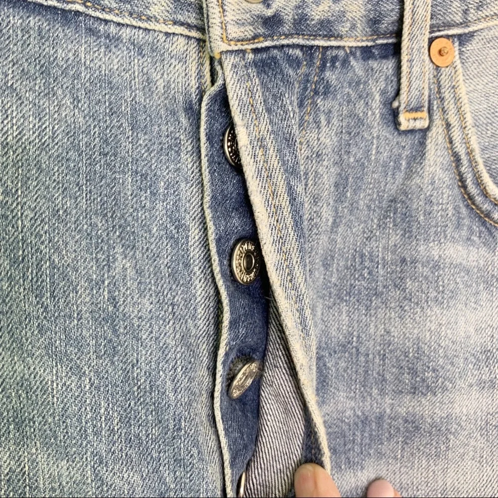CITIZENS OF HUMANITY Jeans Liya High Rise Classic Crop Side Color block 27 - Picture 5 of 13
